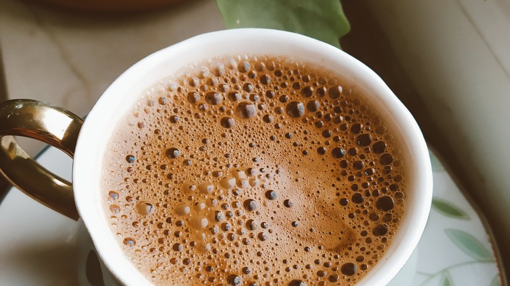 espresso mit milch italienisch