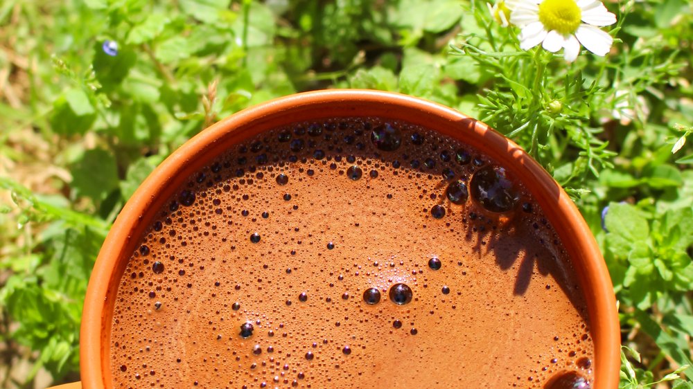 espresso mit milch italienisch