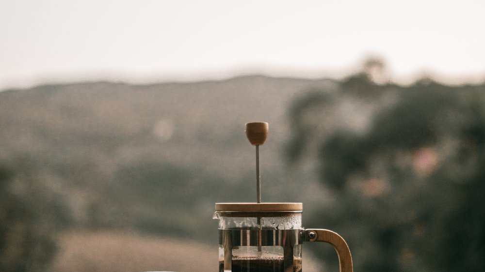 french press kaffee