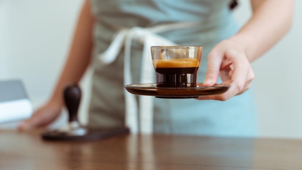 kleiner starker kaffee